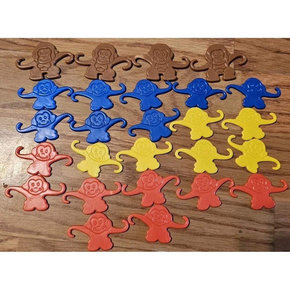 Vintage Barrel of Monkeys Game  Monkeys Replacement Parts‎